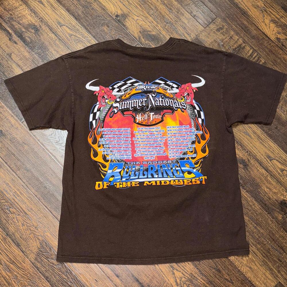 super sick 2000s nascar summer nationals dirt car racing